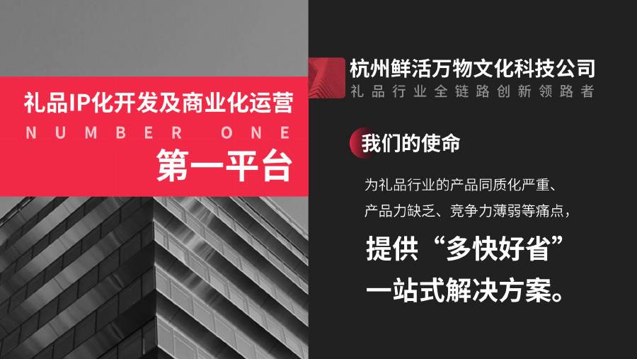 礼品商业计划